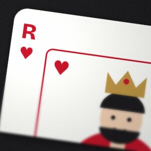 Détail d’une carte personnalisée imprimée